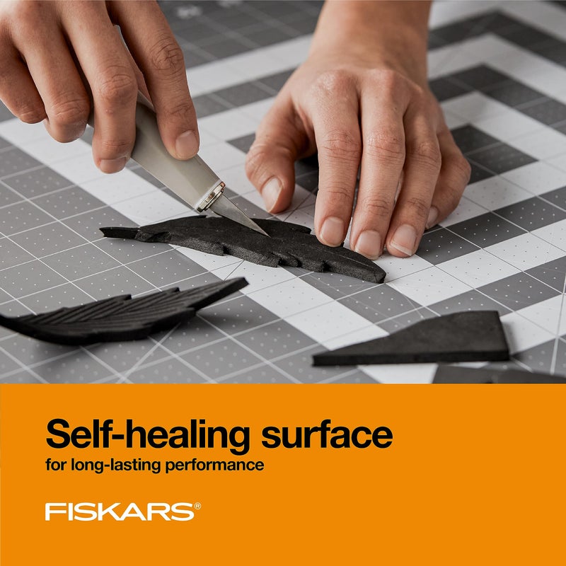 Fiskars Self Healing Cutting Mat for Quilting, Arts and Crafts, 24" x 36" Grid, Sewing Mat, Craft Cutting Board, Sewing Supplies and Quilting Tools - Image 4