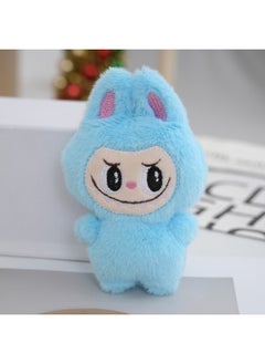Generic Cute Dress-up Labub Doll Labub Plush Toy Keychain Pendant Schoolbag Pendant Doll-Color:Sky Blue  - Image 1