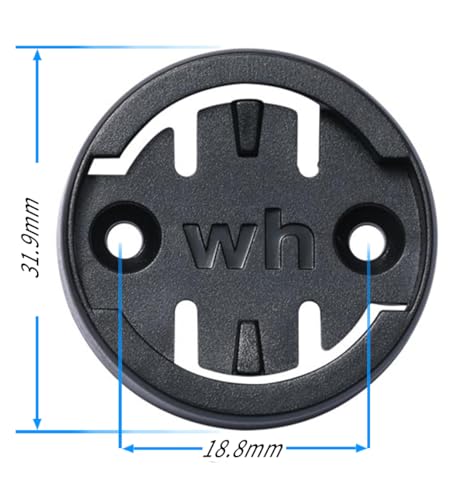 Dymoece Bicycle Computer Mount Co-Polymer Insert Adapter Replacement for Wahoo Out Front Bike Mount - Image 2
