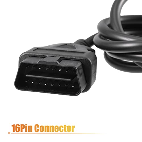 X AUTOHAUX كابل تشخيصي 1.5م OBDII OBD2 ذكر إلى 15 دبوس ذكر - Image 4