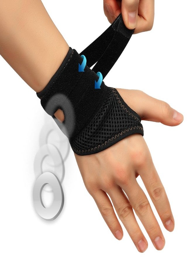 FITTOO Wrist Brace for TFCC Tears, Real Copper Infused TFCC Wrist Brace with Ring Pad for TFCC Tears, Ulnar Sided Wrist Pain, DRUJ Instability, Universal Size for Men & Women Right-M - Image 1