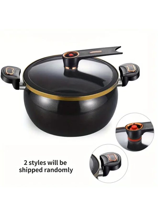Heavy Duty Cast Iron Slow Cooker Pot Orange Exquisite Even Heat Distribution Compatible All Stovetops Gas Electric Induction Halogen Soups Stews Roasts Durable Construction Versatile Kitchenware Home Chefs - Image 3