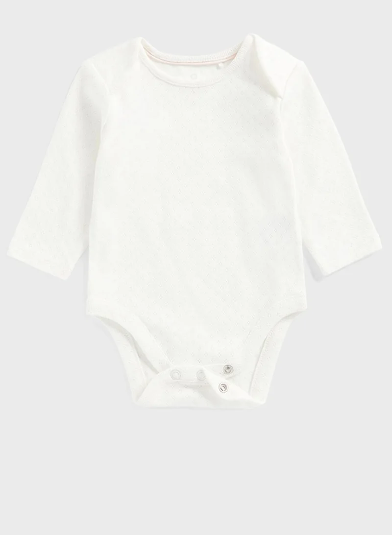 mothercare Infant Essential Bodysuit & Dungaree Set