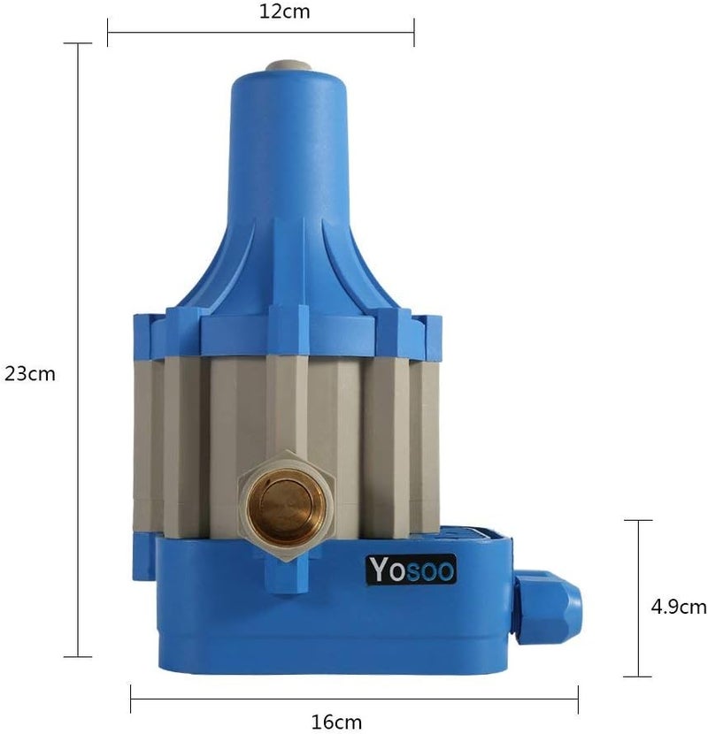 klarako Water Pump Pressure Controller,Automatic Electric Electronic Switch Control Water Pump Pressure Controller 110V - Image 3