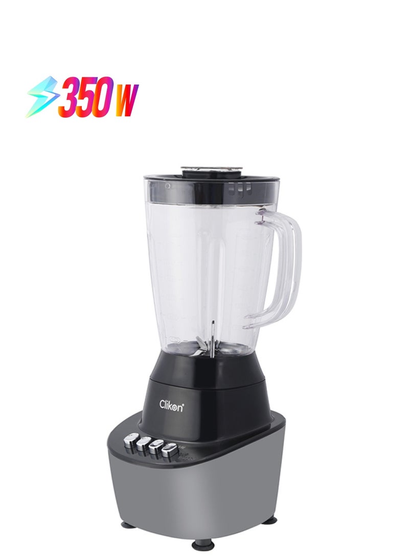 كليكون خلاط قوي ببرطمان غير قابل للكسر 350 W CK2636 رمادي/ أسود - Image 1