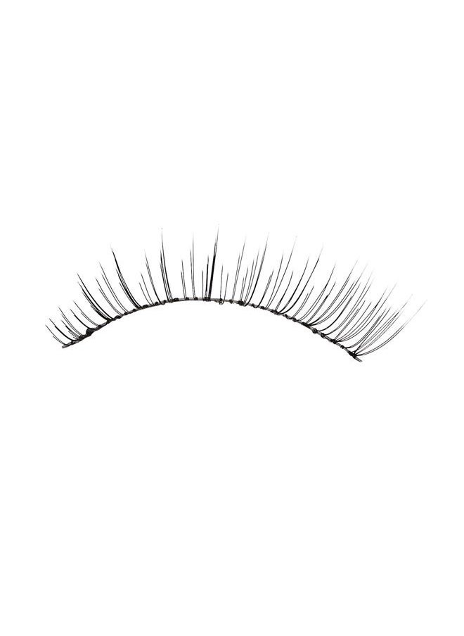 KISS - Looks So Natural, False Eyelashes, 'Sultry', 12 mm, Includes 5 Pairs Of Lashes, Contact Lens Friendly, Easy to Apply, Reusable Strip Lashes, Glue-On - Image 1