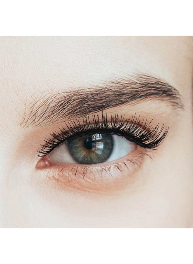 KISS - Looks So Natural, False Eyelashes, 'Sultry', 12 mm, Includes 5 Pairs Of Lashes, Contact Lens Friendly, Easy to Apply, Reusable Strip Lashes, Glue-On - Image 1