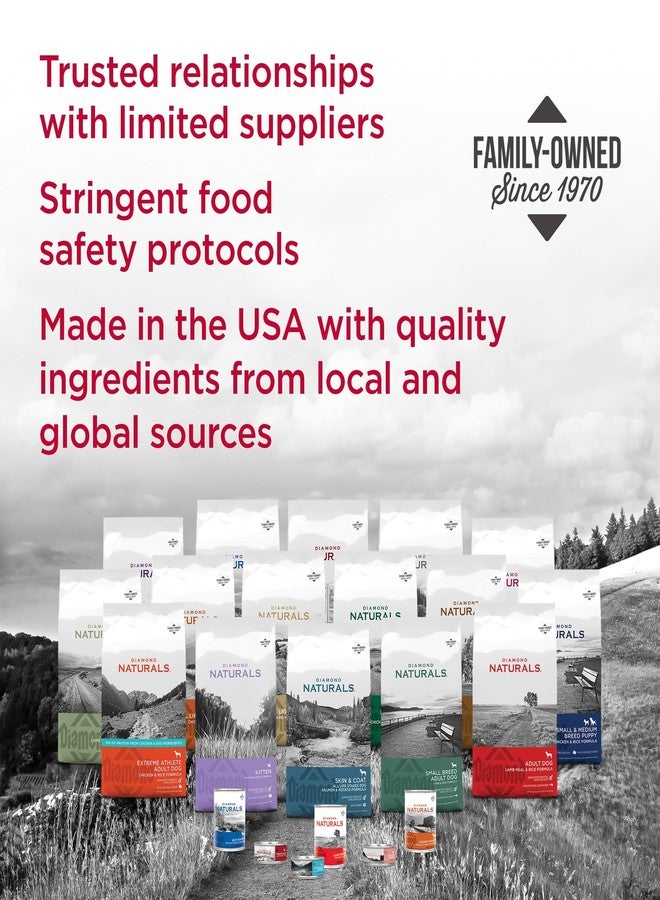 Diamond Naturals Small Breed Chicken and Rice Formula Adult Dry Dog Food with Protein from Real Chicken, Healthy Fats, Probiotics and Essential Nutrients for Small Breed Dogs 6lb - Image 5