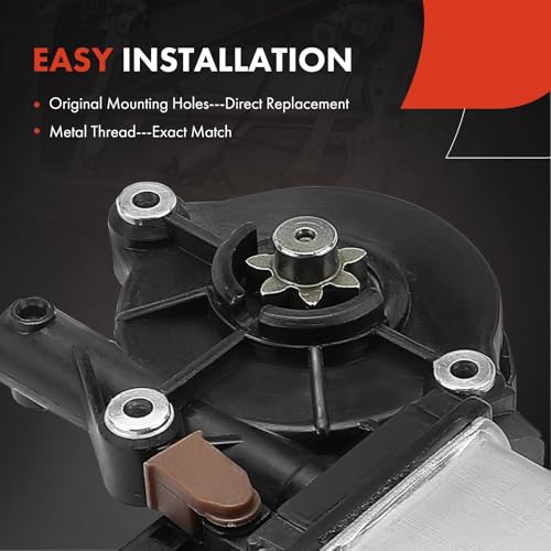 A-Premium Front Right Power Window Lift Motor Compatible with Lexus GS300 1998-2005, GS400 1998-2000, GS430 2001-2005, Passenger Side, with Anti-Clip Function, Replace# 8571030340 - Image 5