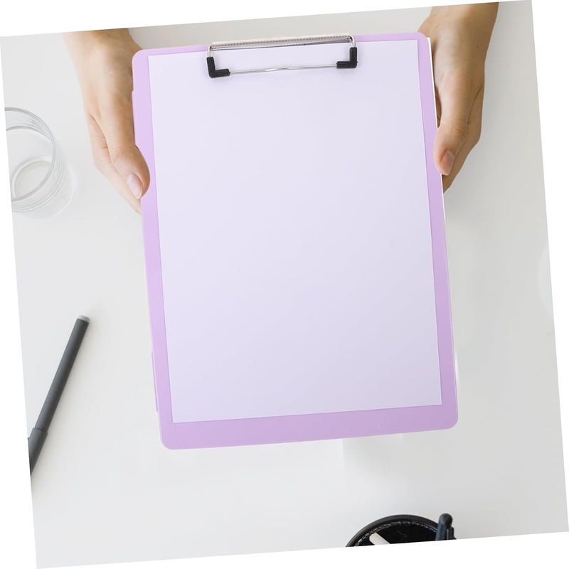 Uonlytech Multi-function Plastic File Holder and Organizer for Business Certificates Travel Supplies and Stationery Storage with Clip for Office School and Home Use - Image 4