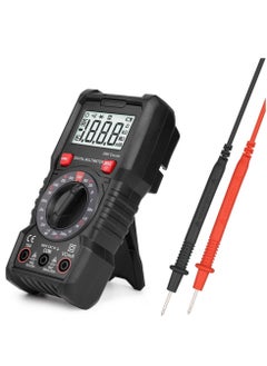 Generic Digital Multimeter TRMS 2000 Counts Ohmmeter Manual-Ranging Fast Accurately Measures Voltage Current Resistance Diodes Battery  - Image 1