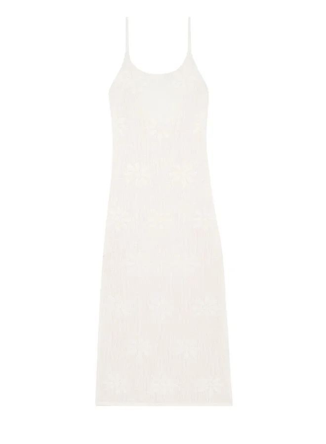 UNDIZ Floral Knit Dress