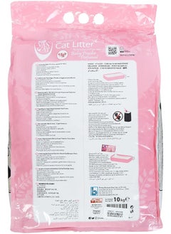 VAN CAT 10 Kg Baby Powder Perfumed White Bentonite Clumping Cat Litter  - Image 2