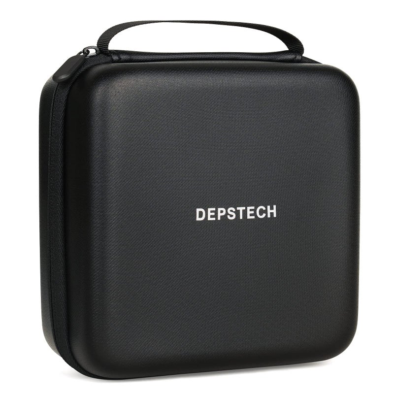 DEPSTECH DEPSTECH Original Endoscope Case, Wireless Borescope Carrying Bag WiFi & USB Scope Cameras, Upgraded Large-Capacity Hardshell Case, Compatible with 4.3" Inspection Camera DS300, Black - Image 1