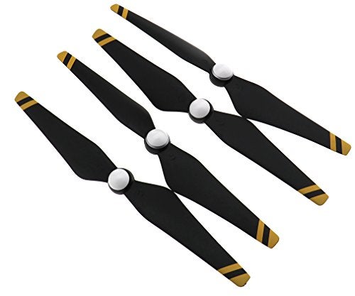 Micro Trader 4Pcs Carbon Fiber Quick Release Composite Propeller Prop Compatible with DJI Phantom 44 Pro - Image 1