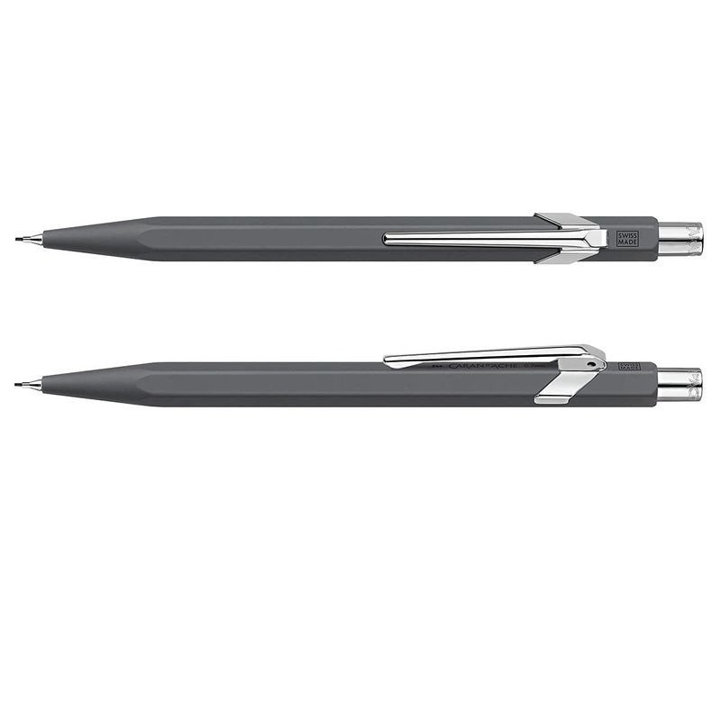 CARAN D'ACHE Caran d'Ache Mechanical Pencil 849 Classic Line Anthracite Gray 0844-495 0.7mm Genuine Imported - Image 4