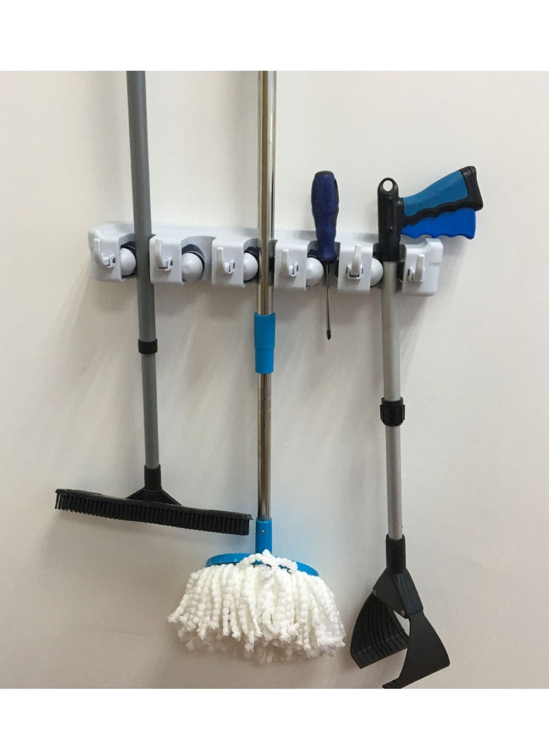 Seamless Mop Hook – No Marks, Easy Installation, Durable and Convenient Cleaning Tool Storage Hook