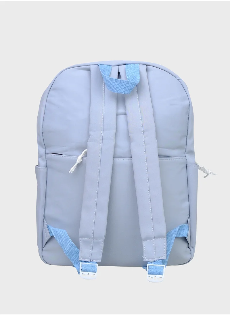 JUNE Kids Essential Logo Backpack