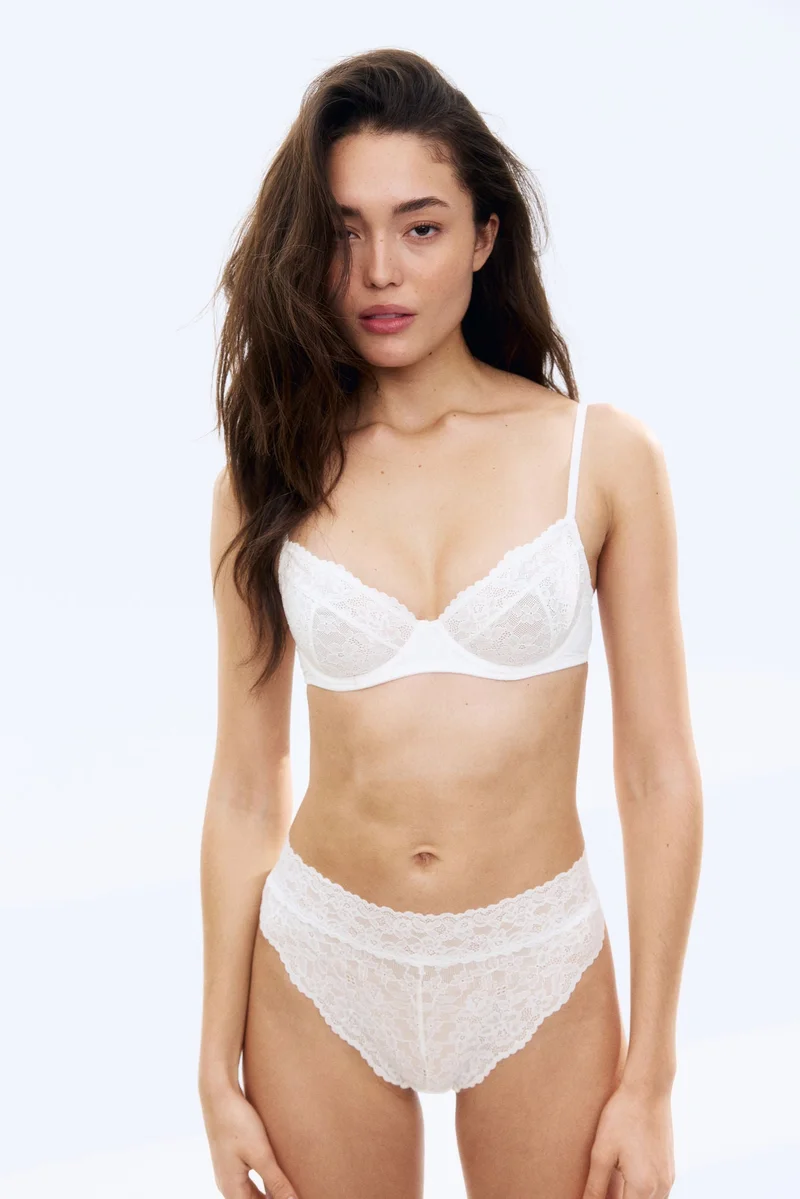 اتش اند ام حمالة صدر بأسلاك سفلية من الدانتيل