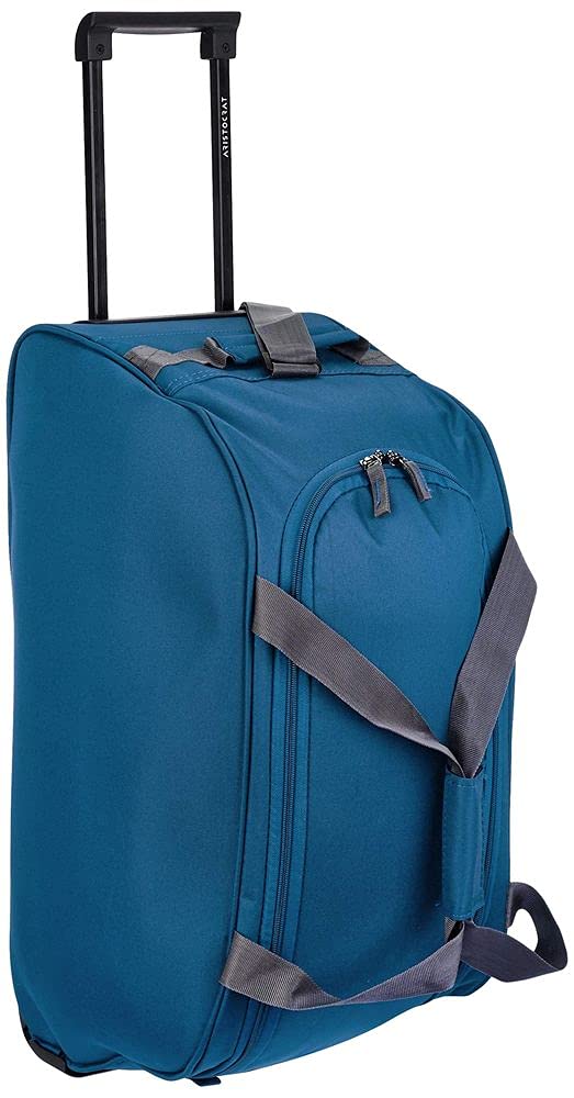 Aristocrat Polyester 63 cms Teal Blue Travel Duffle (Rookie) - Image 3