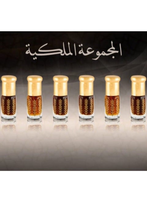 A set with the scent of oud oil, black oud, oud root, oud leather, oud wood and amber 3 ml