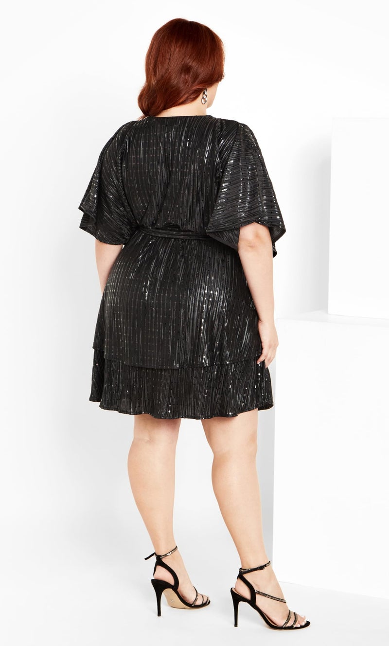 City Chic Women's Plus Size Frida Sparkle Dress - Image 3