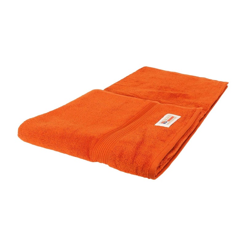 Bravo Bath Towel, 90 x 150 cm, Orange