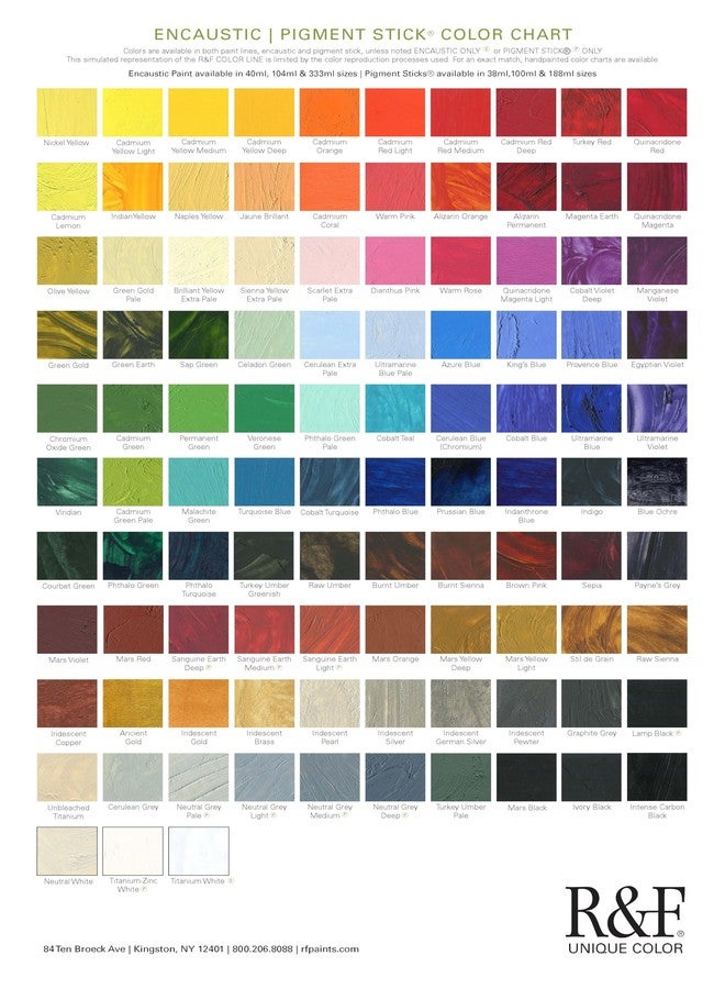 R&F Handmade Paints - Professional Oil Pigment Stick, Quinacridone Magenta Light, 100 ml - Image 4