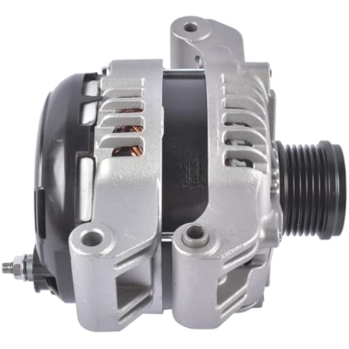 Bario Alternator 12Volt 180Amp 3.6L V6 Replacement for Dodge Challenger Charger Durango 2011-2023, for Chrysler 300 2011-2023, for Jeep Grand Cherokee 2011-2015, for Ram 1500 2013-2015# 4801778AI - Image 5