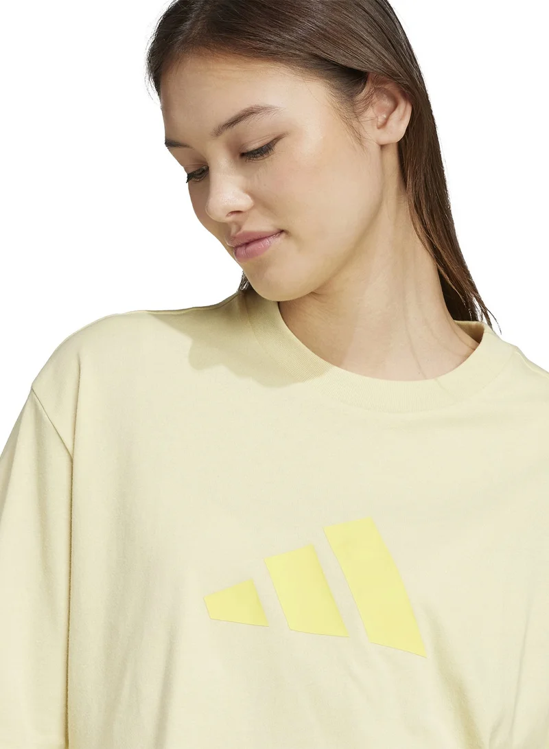 Adidas  Future Icons 3 Bar Logo T-Shirt for Women | Best Price UAE