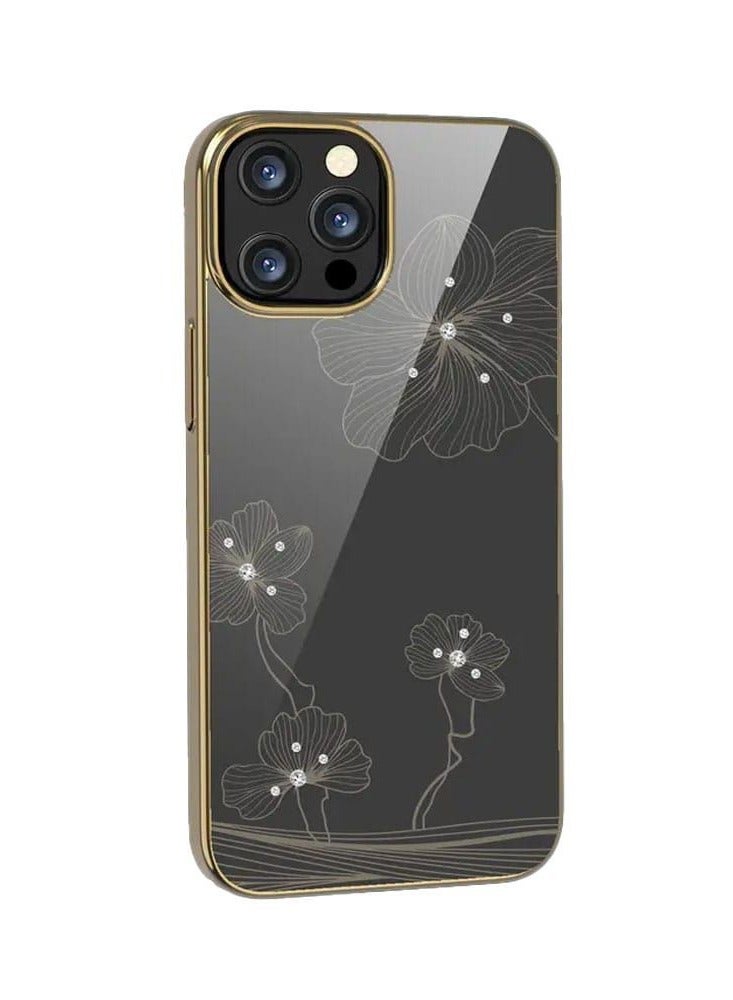 Devia- Crystal Flora  Series case - iPhone13 Pro (6.1) - Gold