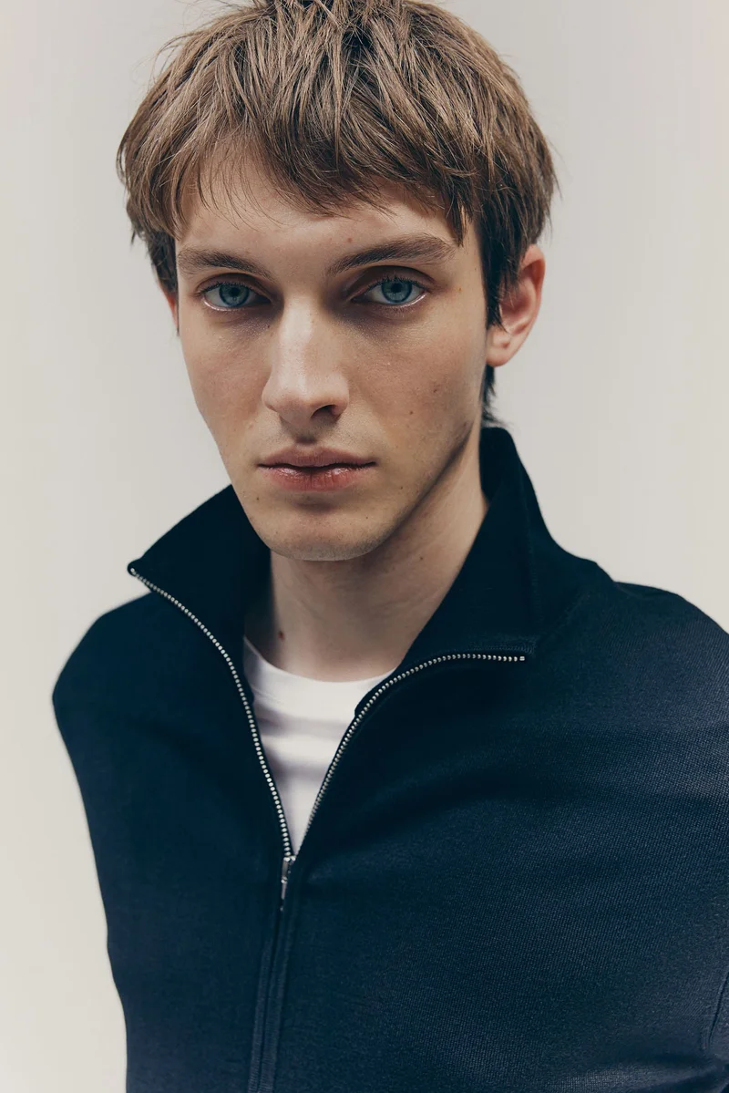 H&M Slim Fit Zip-through cardigan