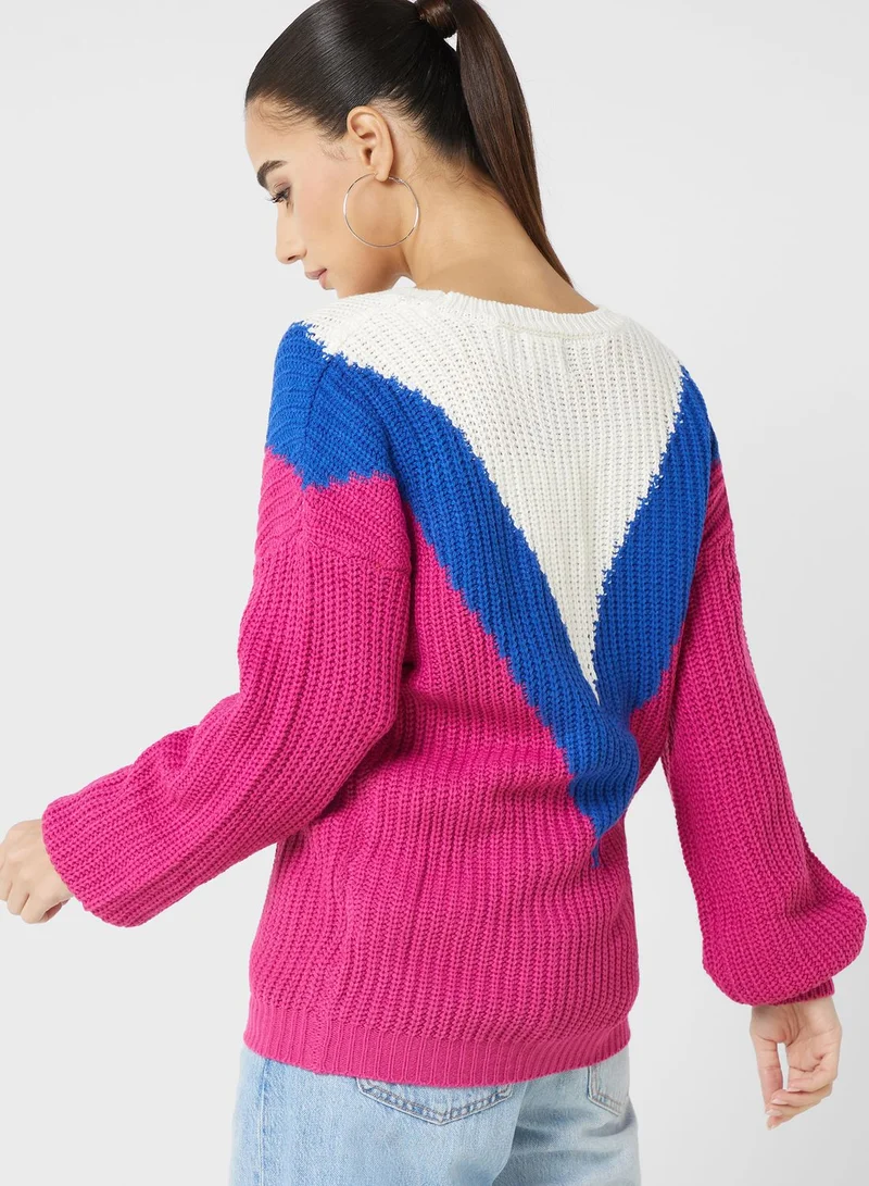 Ginger Colorblock Sweater