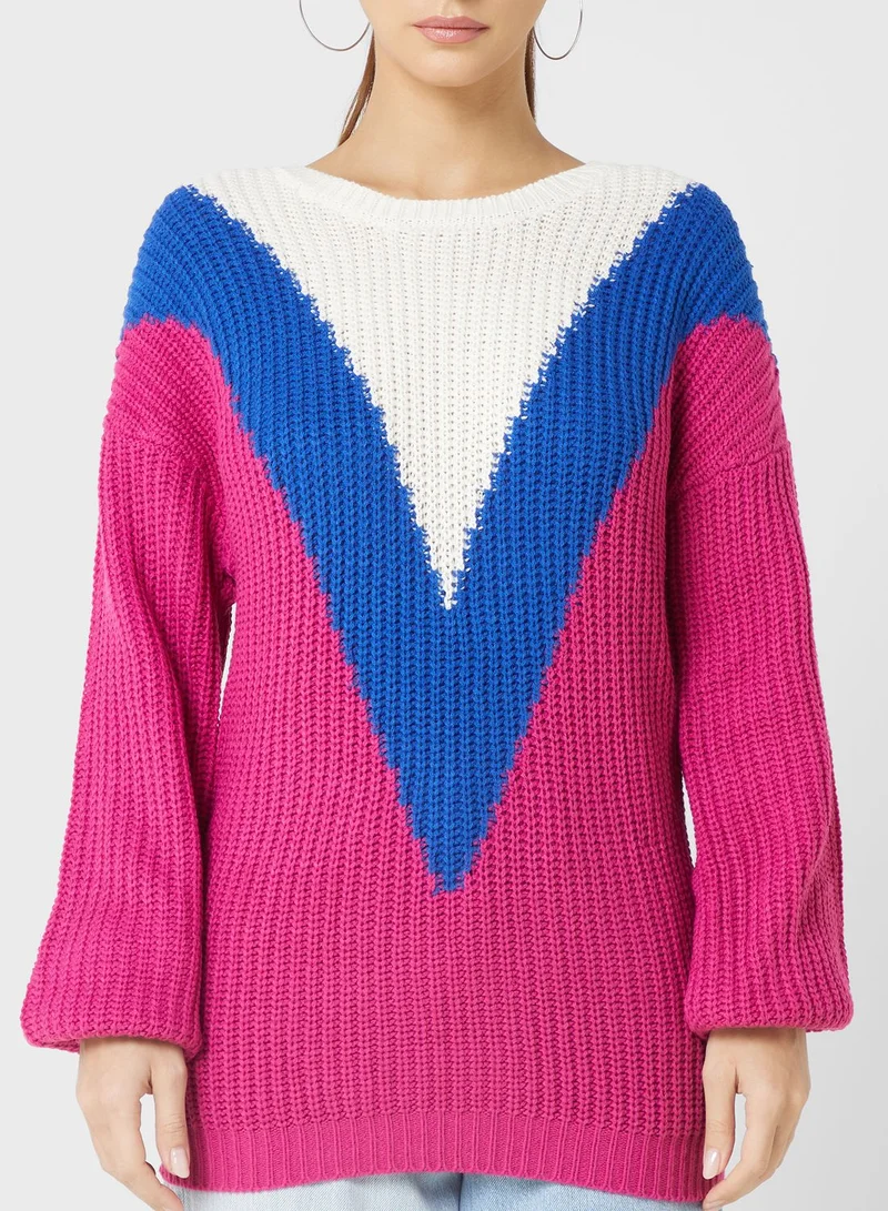 Ginger Colorblock Sweater