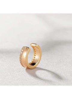 Mevecco Women Ear Cuff Earring Gold Non Pierced Ear Cartilage Clip on Wrap Hoop 14K Gold Filled Tiny Boho Beach Simple Minimalist Delicate Handmade Hypoallergenic Jewelry Gift-Sold as Single/Pair  - Image 5