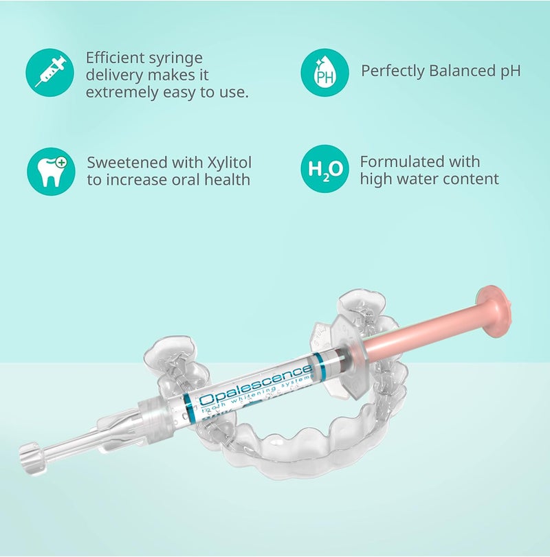 Opalescence 20% with PF Gel Syringes Teeth Whitening (4 Syringes) Refill Kit Carbamide Peroxide. Made by Ultradent, in Melon Flavor. Tooth Whitening Refill Syringes 5401-2 - Image 4