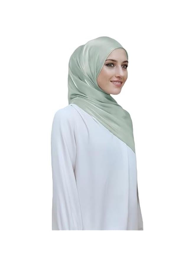 Arabest Sheen Shimmer Ladies Crepe Scarf Shawl Light Head Wrapping. - Image 2
