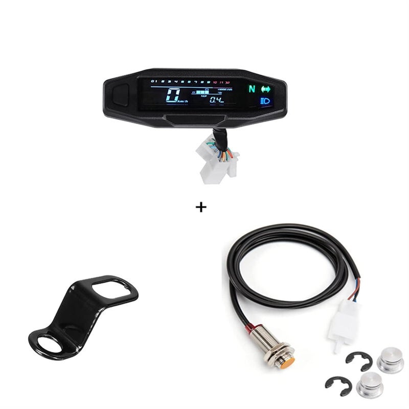DEMULAX Universal Motorcycle Digital Speedometer - Image 1