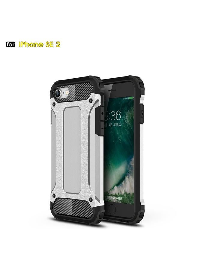 S-TOP Case For iPhone SE 2022 / SE 2020 Magic Armor TPU + PC Combination Case - Image 1