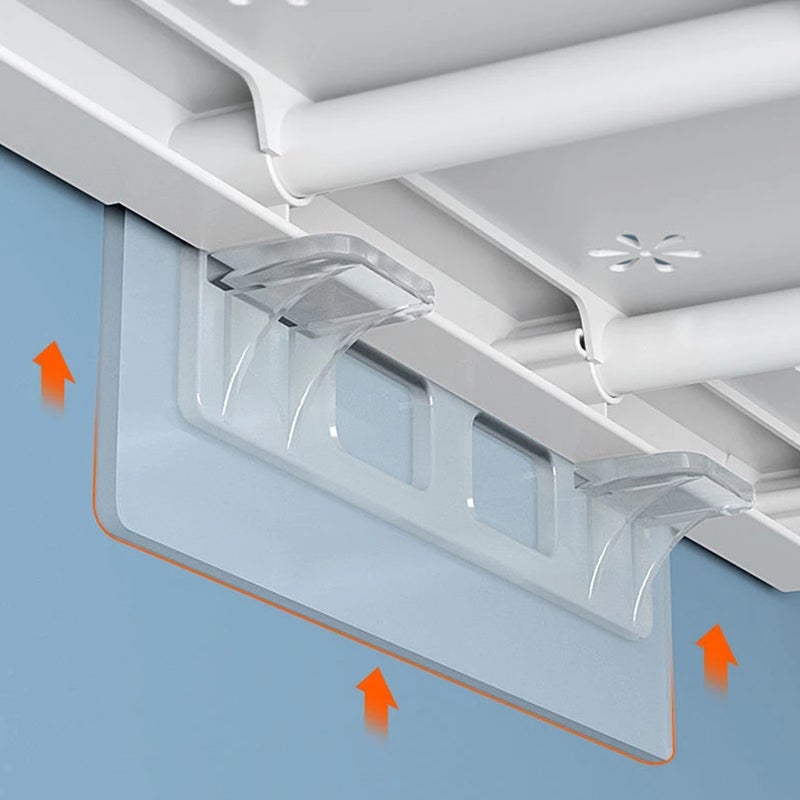 8pcs Shelf Support Peg Punch Free Cabinet Book Shelves Pegs Clear Shelf Pegs - Image 2
