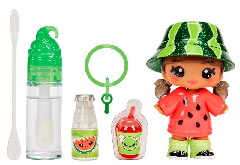 Yummiland Lipgloss Doll- Maya Watermelon, Ages 4+ - Image 2