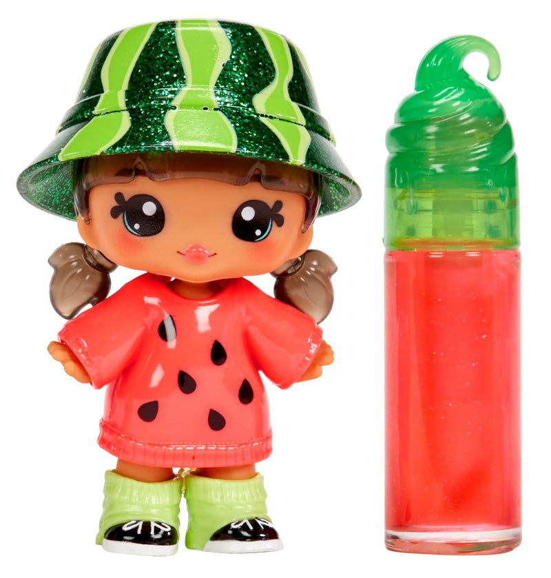 Yummiland Lipgloss Doll- Maya Watermelon, Ages 4+ - Image 4