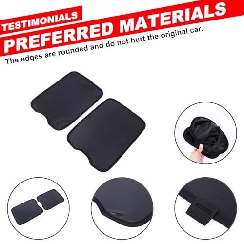 Qiosreui Sunroof Sun Shade for INEOS Grenadier 2020-2025 Accessories Car Roof Cover Foldable Roof Sun Shade UV Reflector Glare HeatShield Sun Visor Blocker Moonroof Shield Cover Privacy Protector (Black1) - Image 2
