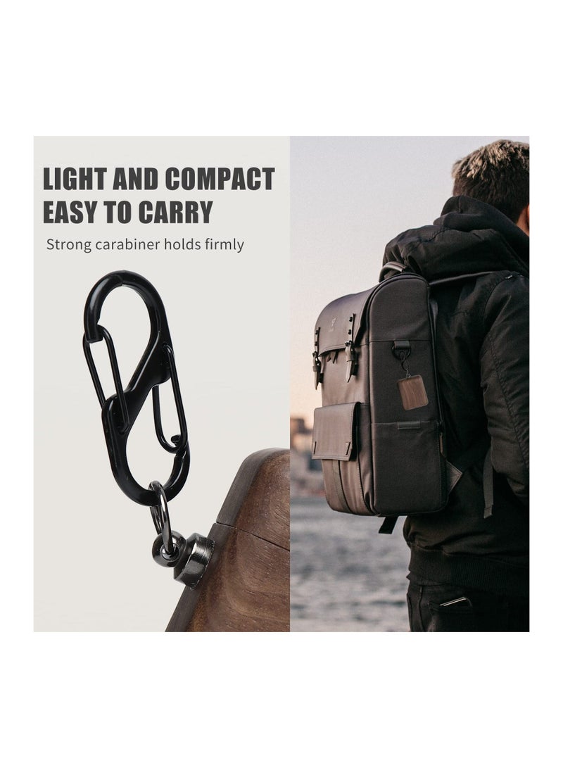 Wood Case for Airpod 3 , Full-Body Protective Case Wooden Cover with Carabiner Handcrafted Case Wooden Earbud Case Stylish Protector Case with Hook Stylish Holder for AirPods 3 2021 - Image 2