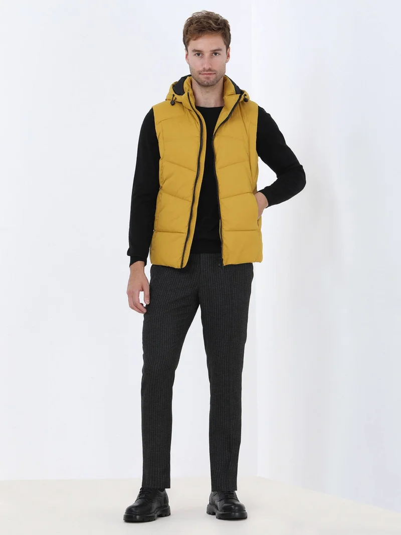Kip Anthracite Striped Modern Fit Suit