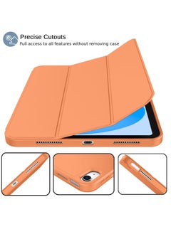MIGOFAST iPad 10th Generation Case 2022 10.9 Inch with Pencil Holder Trifold Stand Smart Case with Soft TPU Back Auto Wake Sleep  - Image 3