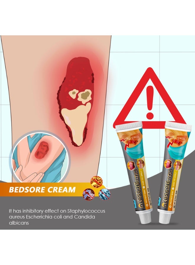 Sumifun 2-PCS Bedsore Ointment, Long-Term Bedsore Care Ointment, Antibacterial Body Ointment 20*2g - Image 5