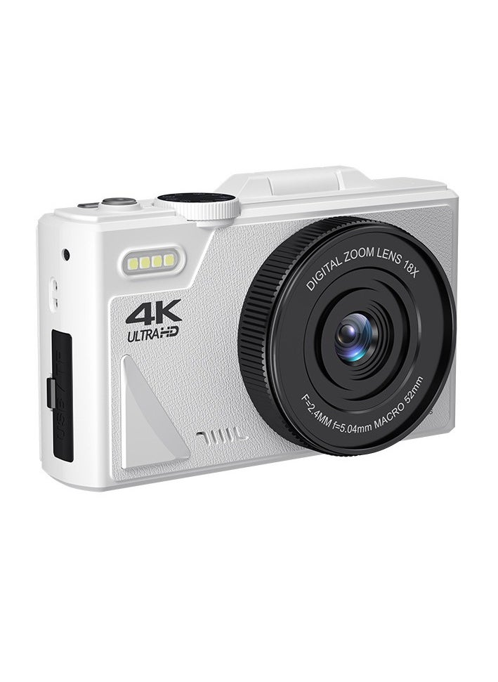 Generic 64MP Digital Camera, 4K Vlogging Camera, Auto Focus Camera with 18X Zoom, Compact Small Camera with 3 Inch Flip Screen, Small Camera for Boys Girls, for Photography Video  - Image 3