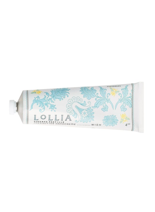 LOLLIA Wish Handcreme 4 oz Sugar Cane Vanilla Bean Jasmine Scented Hand Cream for Women Moisturizing Lotion for Dry Hands Quick Absorbing Shea Butter Cocoa Butter Luxury Purse Essentials - Image 2