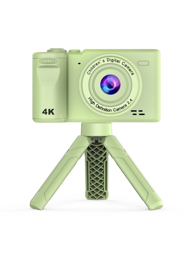 Generic HD Mini Digital Camera Student Home Camera Student Self-timer Camera HD Card Machine-Body Color:Green HD Display Dual Lens  - Image 1